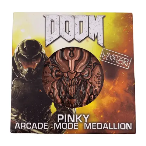 Reservar DOOM Medallón Pinky Edición Limitada Fanattik Limitada