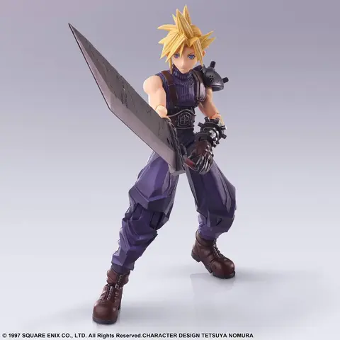 Reservar Figura Cloud Strife Final Fantasy VII Bring Arts Square Enix Figuras de Videojuegos