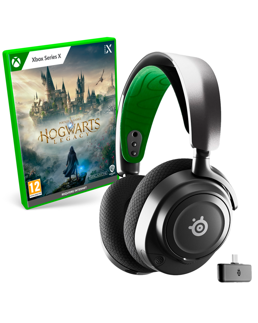 Auriculares Gaming Arctis Nova 7X Inalámbricos Steelseries + Hogwarts Legacy