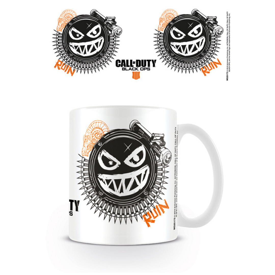 Call Of Duty Black Ops 4 - Taza 320 ml Ruin Smile
