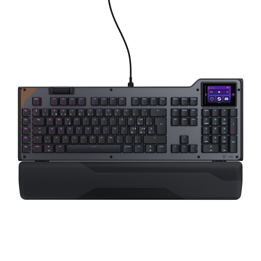 Teclado Gaming Command Series KB5 Negro (Layout US)