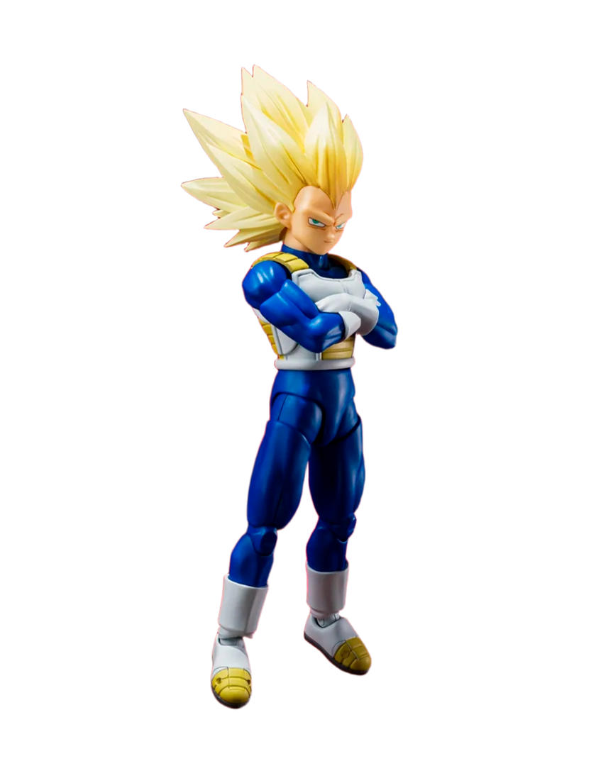 Figura vegeta super saiyan 3 dragon ball daima sh figuarts
