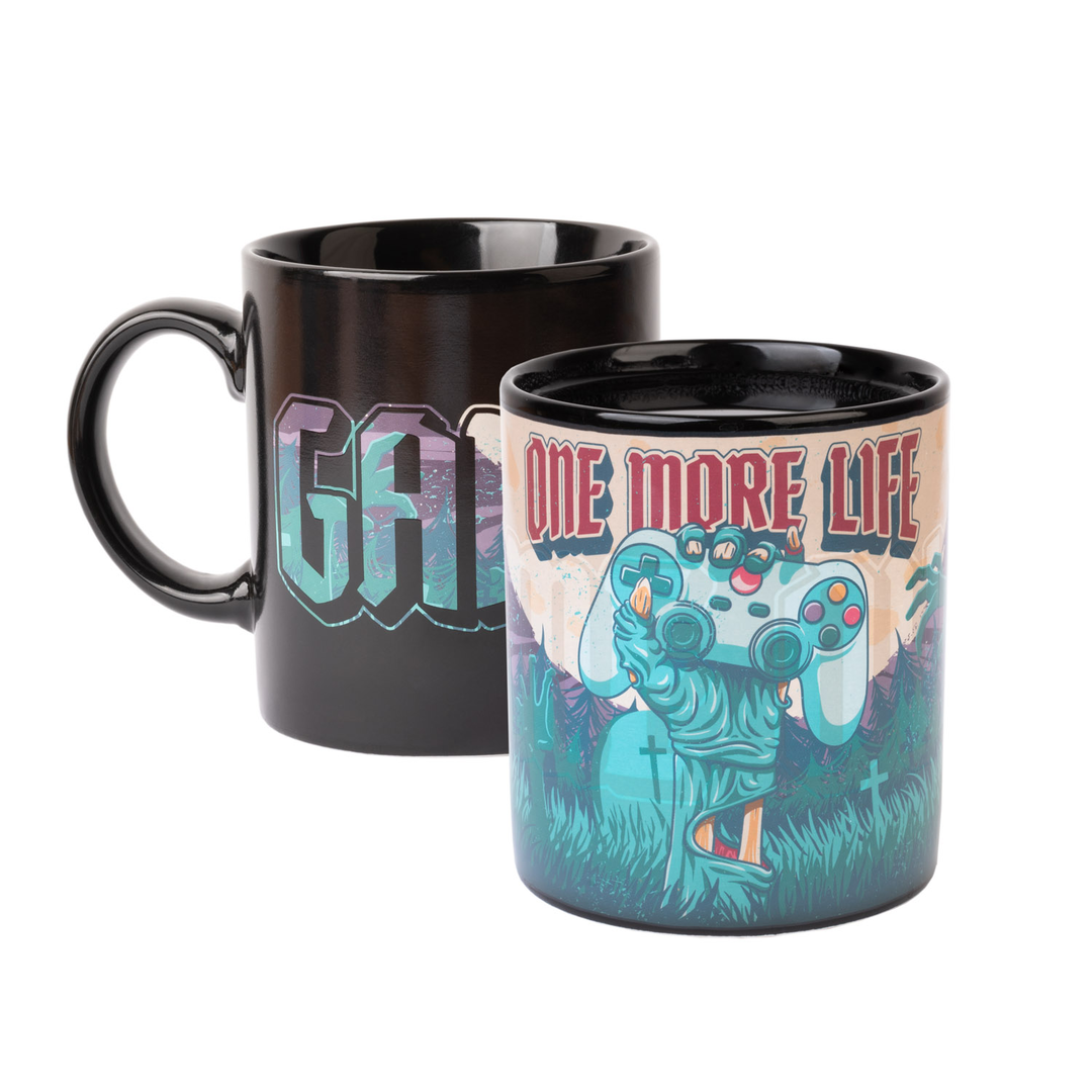 Taza termocolora gameration one more life