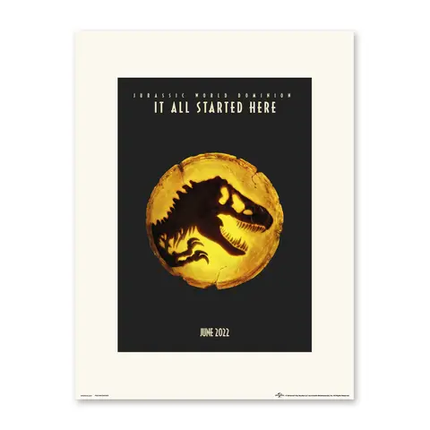Comprar Print 30X40 cm Jurassic World Dominion 