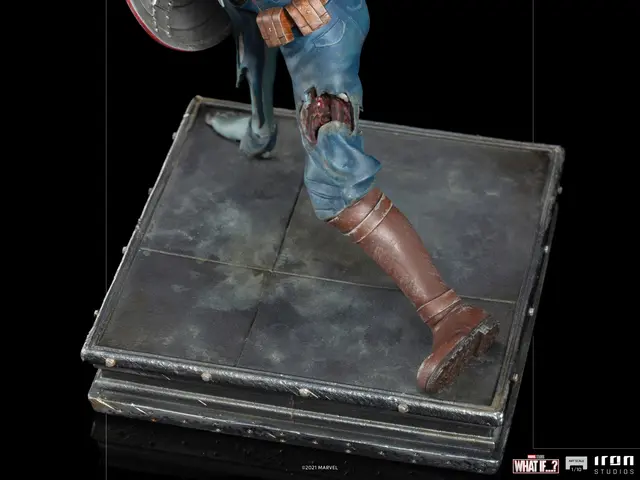 Comprar Figura Art Scale Marvel What If Capitan America Zombie Figuras
