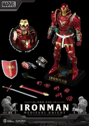 Comprar Figura Dynamic8H Marvel Iron Man Caballero Medieval Figuras de Videojuegos