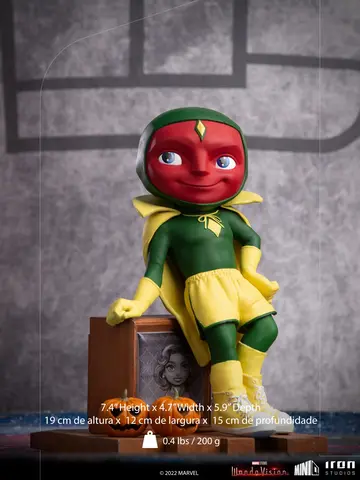 Comprar Figura Minico Marvel Wandavision Vision Halloween Figuras