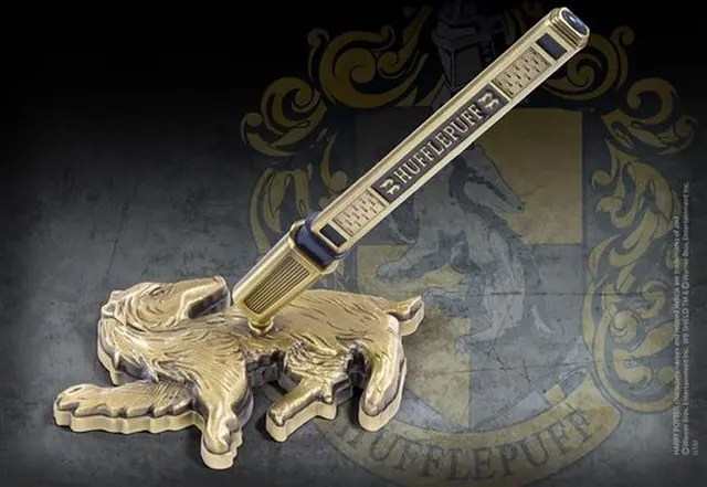 Comprar Boligrafo Y Soporte Harry Potter Hufflepuff 