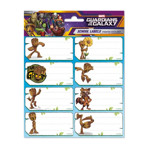 Comprar Etiquetas Adhesivas Marvel Groot 