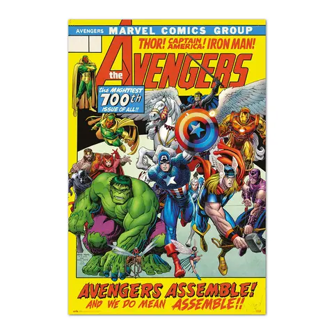 Comprar Poster Marvel Avengers 100Th Issue 