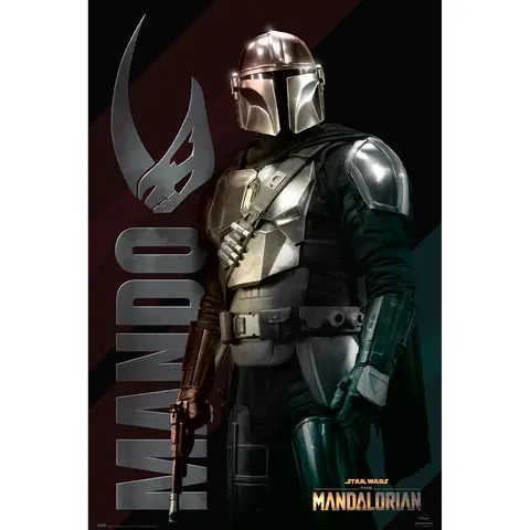 Comprar Poster Star Wars The Mandalorian Mando 