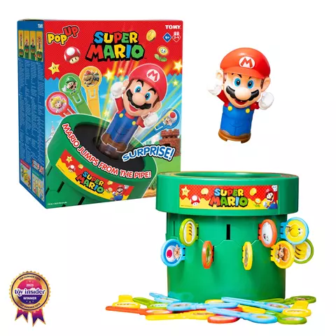 Reservar Juego Mario Tomy Super Mario Pop Up Figuras