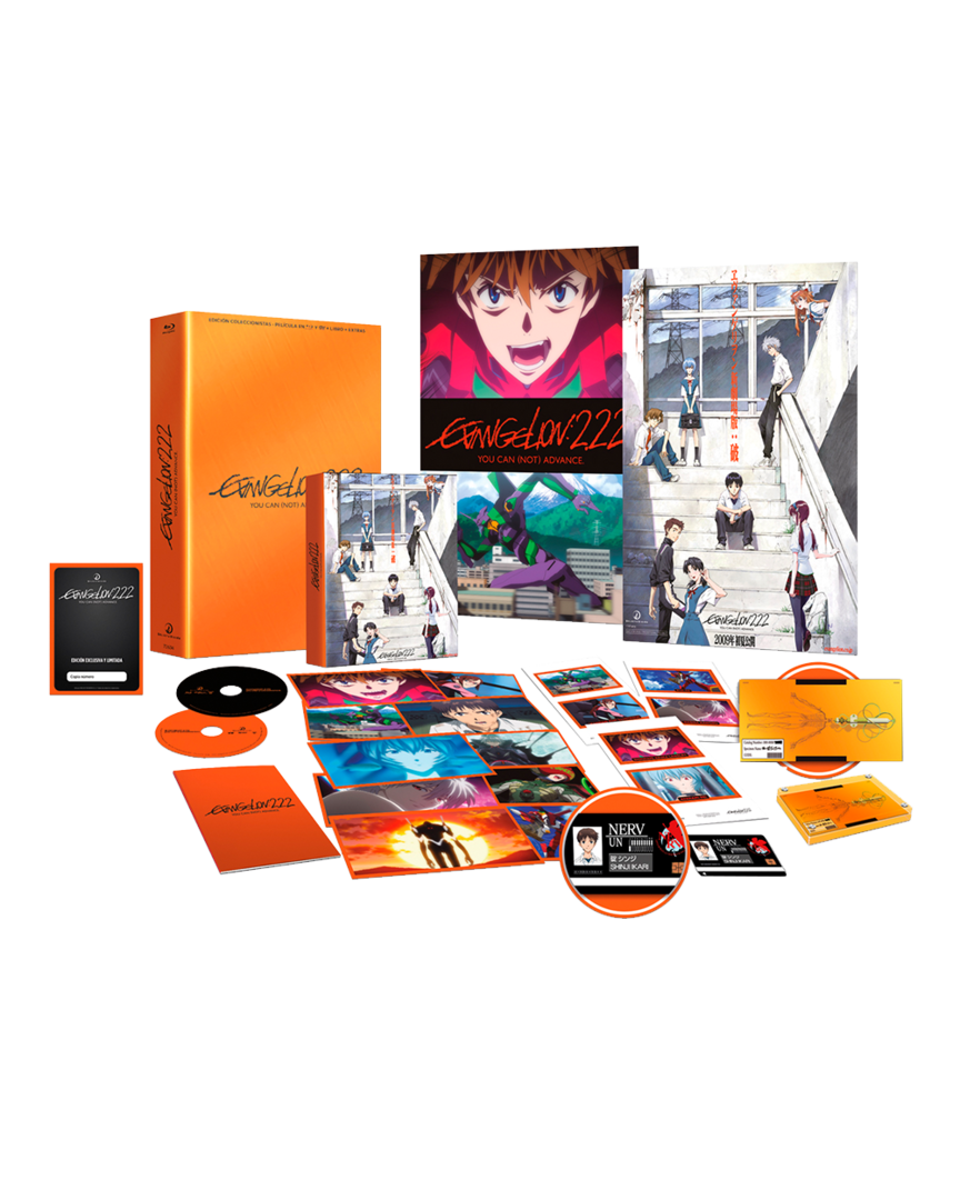 Evangelion 2:22 you can not advance blu-ray coleccionista