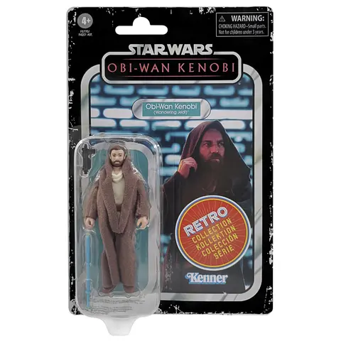 Figura Star Wars Obi-Wan Kenobi Wandering Jedi Coleccion Retro