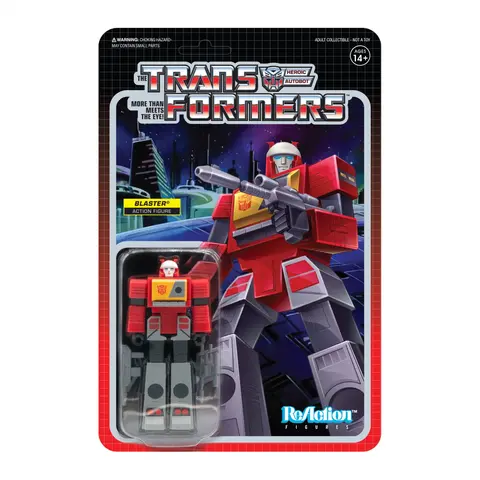 Comprar Figura Reaction Transformers Blaster Figuras de Videojuegos