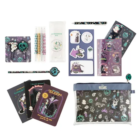 Comprar Set De Papeleria Villanos Disney 