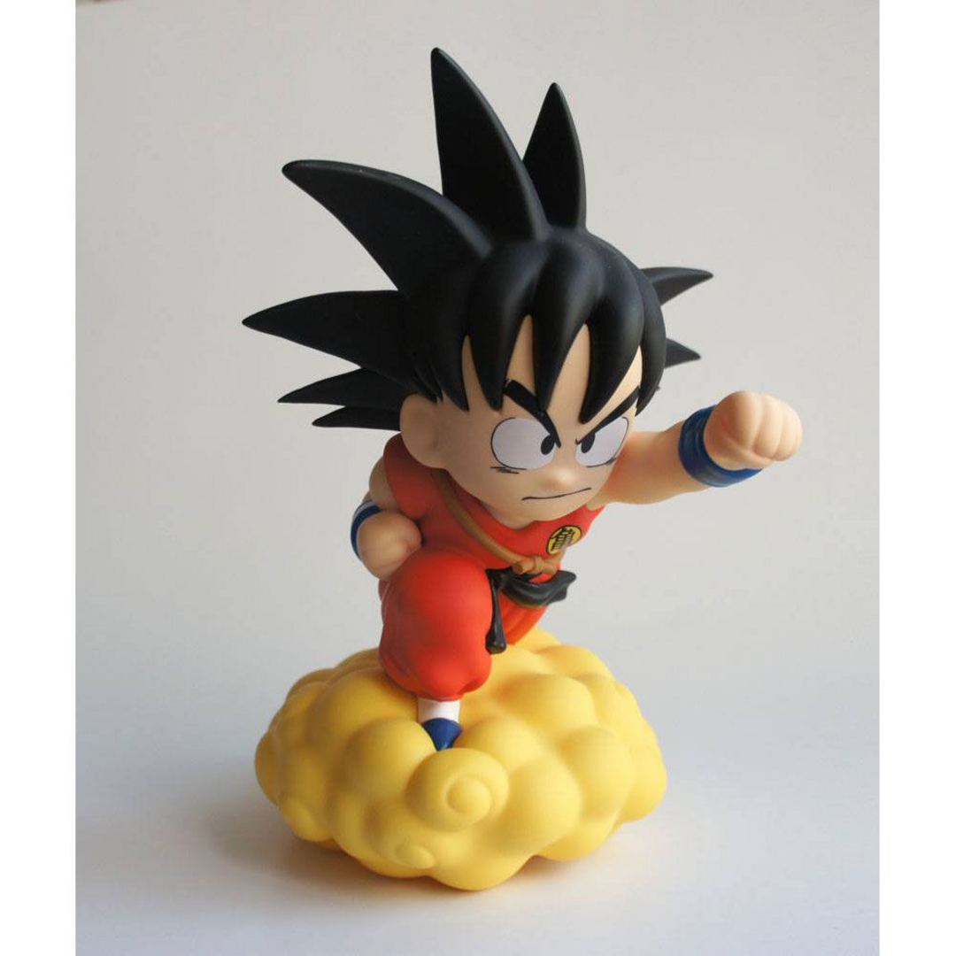 Figura hucha son goku nube kinton dragon ball 15cm