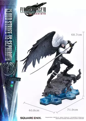 Reservar Pack 2 Estatuas Cloud y Sephiroth Final Fantasy VII Rebirth Masterline 1/4 Square Enix Estatuas