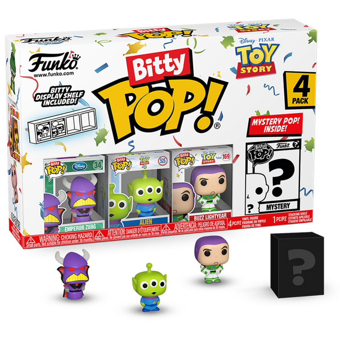 Toy Story - Bitty POP Zurg 4 Figuras