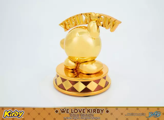 Reservar Figura Metálica Kirby We Love Kirby Edición Oro First 4 Figures Figuras