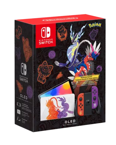 Consola Nintendo Switch OLED - Pokemon Scarlet and Violet - Imp UK