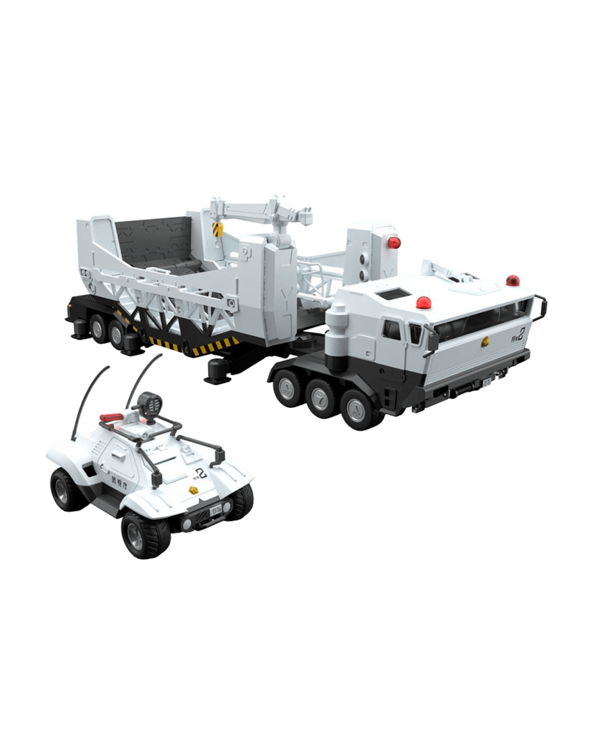 Pack figuras model kit  type 98 special command vehicle & type 99 mobile police patlabor moderoid good smile