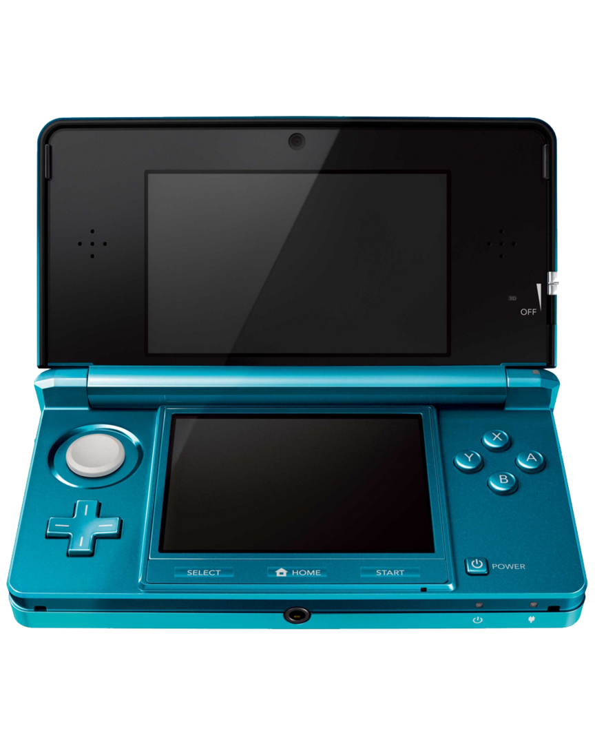 Consola nintendo 3ds - aqua - reaco. grado a