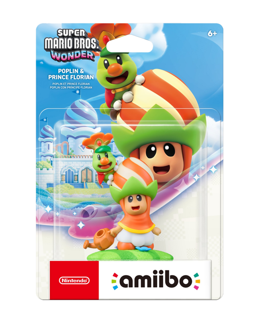 Figura Amiibo Poplin & Prince Florian