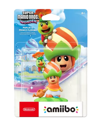 Figura Amiibo Poplin & Prince Florian