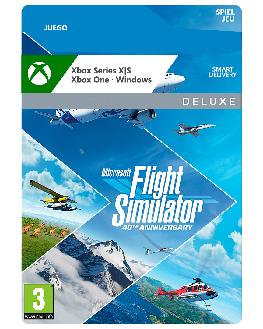 Flight simulator 40th anniversary edición deluxe