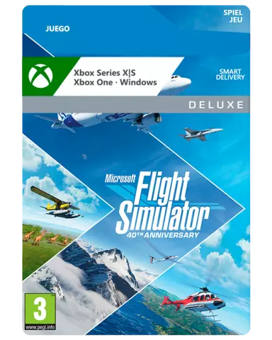 Comprar Flight Simulator 40th Anniversary Edición Deluxe - Xbox Series, Xbox One, 40 Aniversario Deluxe | Digital