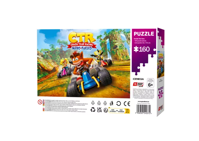 Comprar Puzzle Kids: Crash Team Racing Nitro-Fueled 160 piezas 