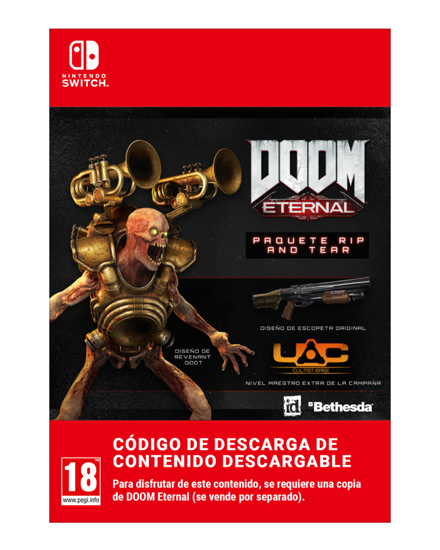 Doom eternal: pack rip and tear