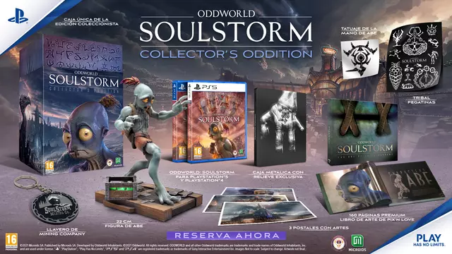 Comprar Oddworld: Soulstorm Collector's Oddition PS4 Coleccionista