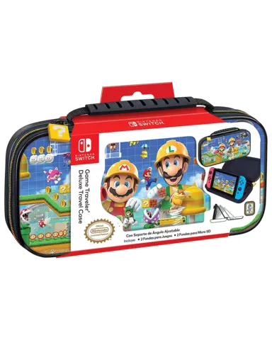 Comprar Funda Mario Maker Game Traveler Deluxe Switch
