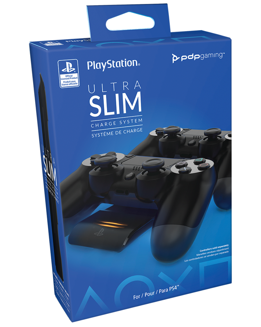 Cargador ultra slim para 2 mandos