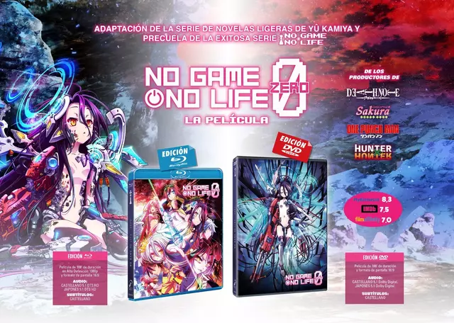 Comprar No Game No Life Zero Edición Blu-Ray Estándar Blu-ray screen 1