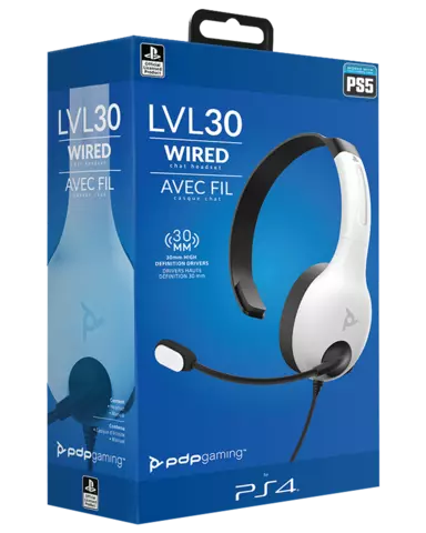 Comprar Auriculares Gaming Mono LVL30 con cable Blanco PS4