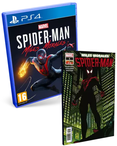 Comprar Marvel's Spider-Man: Miles Morales + Cómic Miles Morales: Spider-Man Número 1 PS4 Pack Estándar + Cómic