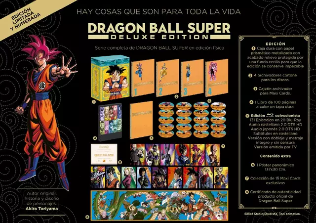 Comprar Dragon Ball Super Edición Deluxe Coleccionista Blu-ray