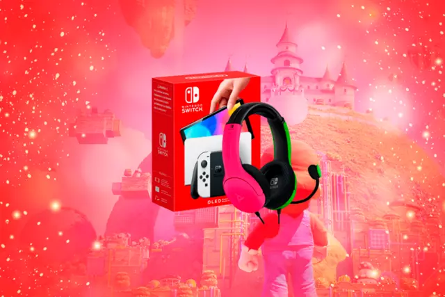 Pack Consola Switch OLED (Blanco)