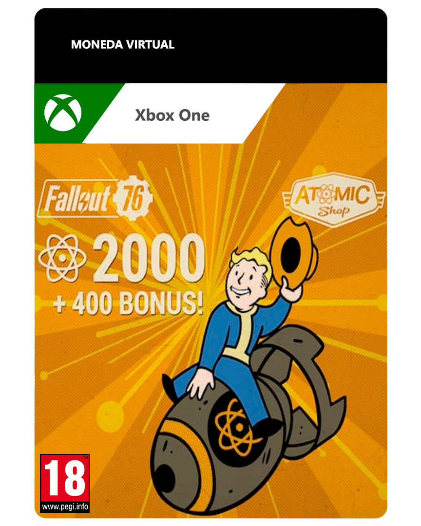 Fallout 76 2000 átomos + 400 extra