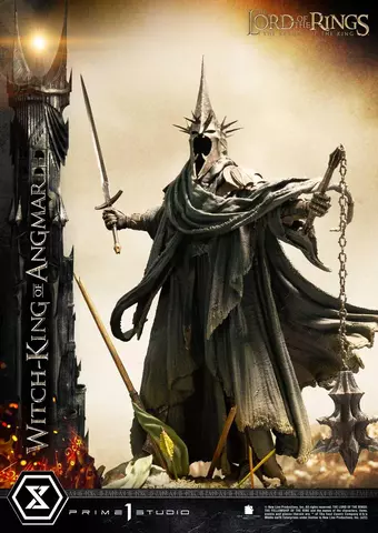 Comprar Figura Rey Brujo de Angmar El Señor de los Anillos: El Retorno del Rey Versión Premium 70 cm Figuras