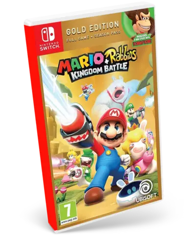 Reservar Mario + Rabbids Kingdom Battle Edición Gold - Switch, Deluxe - EU