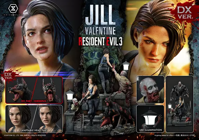 Comprar Estatua Jill Valentine Ultimate Premium Resident Evil 3 Edición Deluxe 50 cm Figuras de Videojuegos Deluxe screen 12