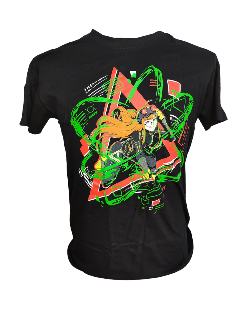 Camiseta futaba hacker persona 5 talla l