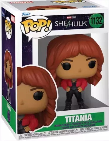 Comprar Figura POP! Titania She-Hulk Marvel 9 cm Figuras de Videojuegos
