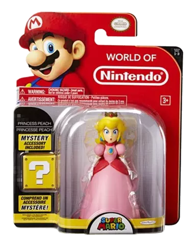 Comprar Figura Princesa Peach + Caja Sorpresa Nintendo 10 cm Figuras de Videojuegos Estándar