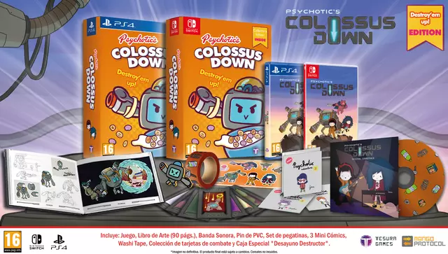 Comprar Colossus Down Edición Destroy'Em Up Switch Coleccionista