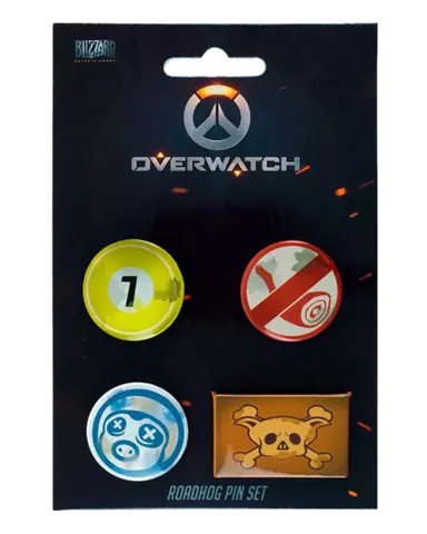 Comprar Set de Pins Roadhog Overwatch 